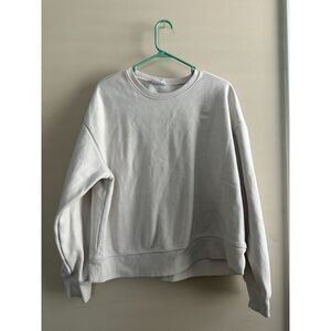 Champion Women’s Crewneck Sweatshirt - Cream Ivory - Large